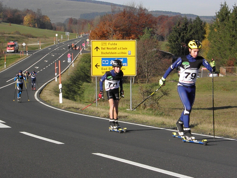 Haselbacher Skiroller- und Rad-Bergrennen